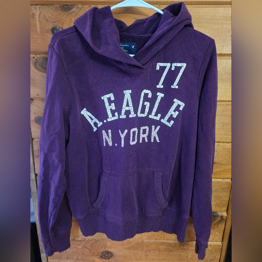 American Eagle Outfitters Purple Hoodie